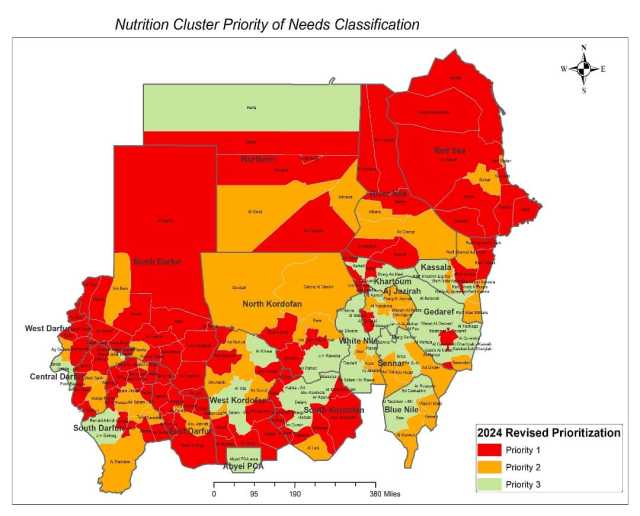 الصحة العالمية:  «25.6»  ملايين شخص يواجهون جوعا حادا في السودان
