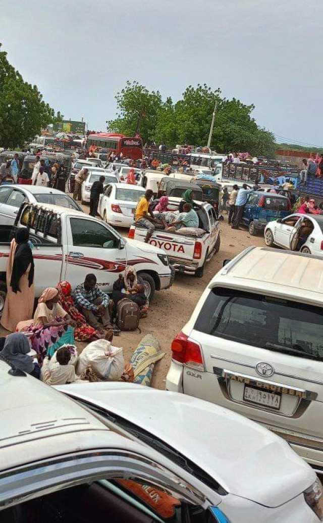 السودان:55 ألفا نزحوا من مدينة سنجة جراء المعارك العسكرية