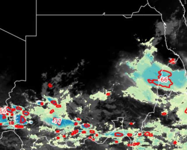 توقعات باستمرار هطول الأمطار في معظم ولايات السودان
