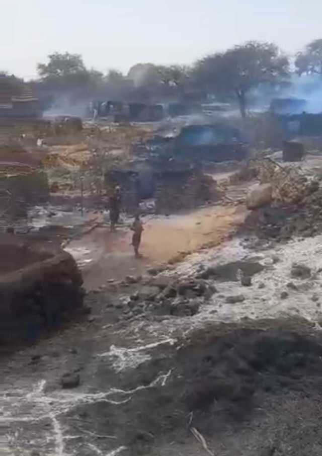 السودان: وفيات وخسائر في الممتلكات إثر اندلاع حريق بجبل مرة