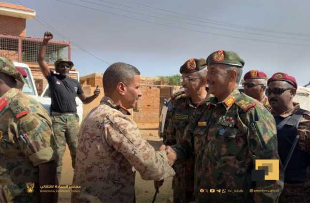 الجيش السوداني يُعلن زيارة البرهان إلى منطقة الجيلي شمال الخرطوم بحري