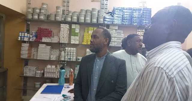وزير الصحة السوداني المُكلف يقف على الخدمات الصحية بمستشفى النو بأم درمان