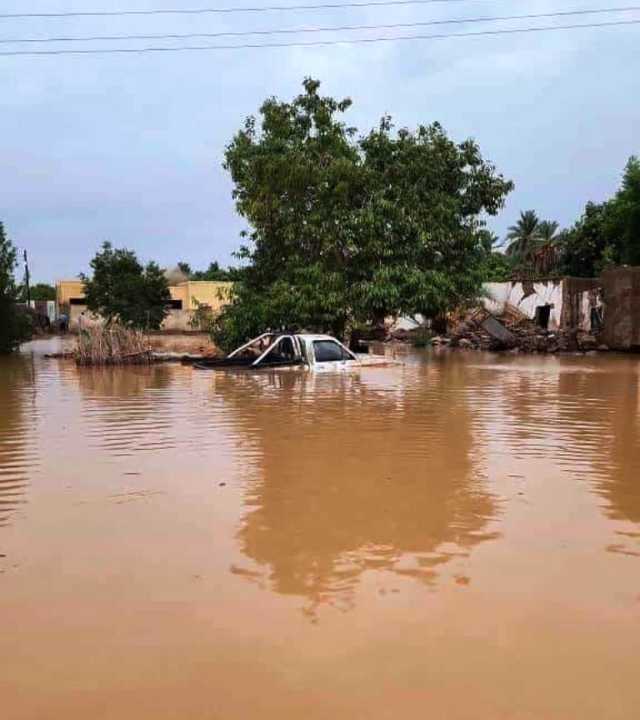 تأثر نحو 14 ألف أسرة بالأمطار والسيول شمالي السودان