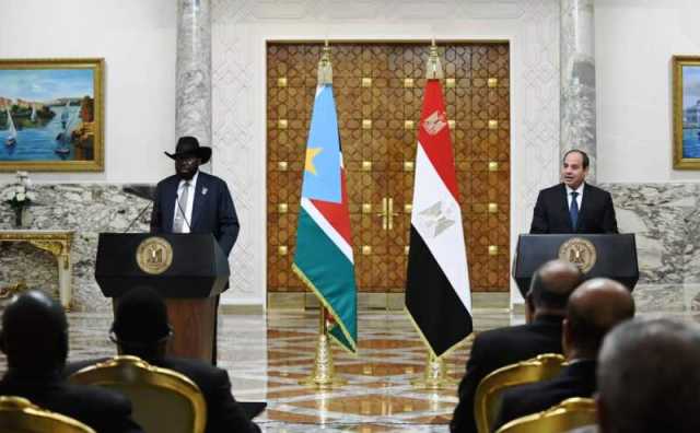 السيسي وسلفا كير يتفقان على تكثيف الجهود لحل الأزمة السودانية عاجلاً