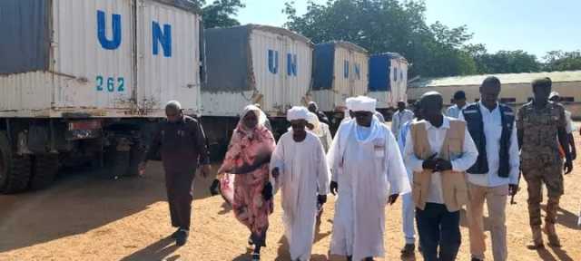 السودان: وصول أول قافلة مساعدات إنسانية للمتأثرين بالحرب في ولاية جنوب كردفان