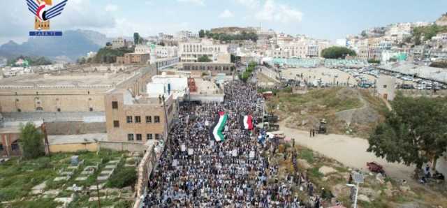 حجة: مسيرة حاشدة تعزيزا لصمود غزة وإسنادا للمقاومة الفلسطينية