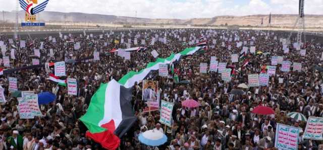 20 مسيرة حاشدة بصعدة تأكيداً على استمرار مساندة غزة حتى النصر