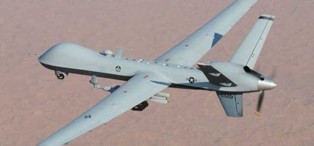 إسقاط طائرة أمريكية من طراز MQ_9 في أجواء محافظة البيضاء