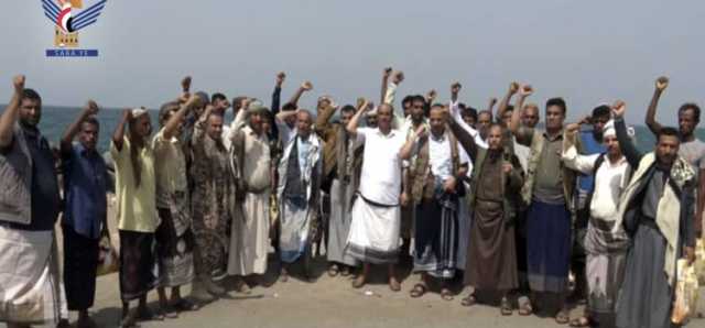 قيادات من محافظة صنعاء تتفقد أحوال المرابطين في جبهة الساحل الغربي