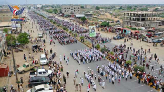 عروض شعبية لقوات التعبئة العامة في المحافظات احتفاءً بثورة 21 سبتمبر