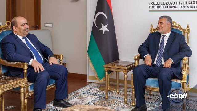 تكالة يبحث مع السفير الجزائري لدى ليبيا المستجدات السياسية على الصعيدين المحلي والإقليمي