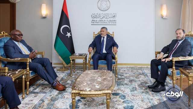 “تكالة” يبحث مع “زينينغا” تطورات العملية السياسية في ليبيا
