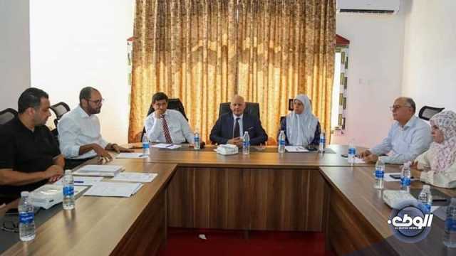 وزارتي الصحة والحكم المحلي بالحكومة الليبية تبحثان التحضير للمؤتمر الدولي لإعادة إعمار درنة