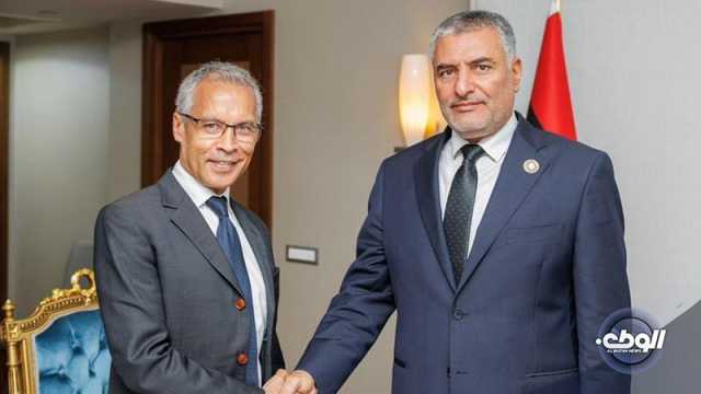 “تكالة” يبحث مع “مهراج” تطورات العملية السياسية في ليبيا