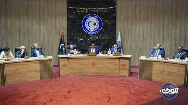 “القطراني” يستقبل ممثلي اتحاد الصيادلة العرب بمقر رئاسة الوزراء الليبية