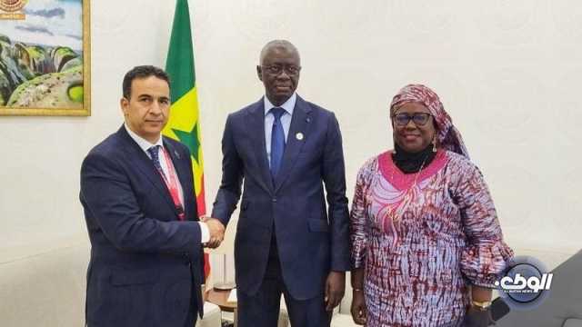 “النويري” يبحث مع رئيس مجلس النواب السنغالي سبل تعزيز العلاقات الثنائية