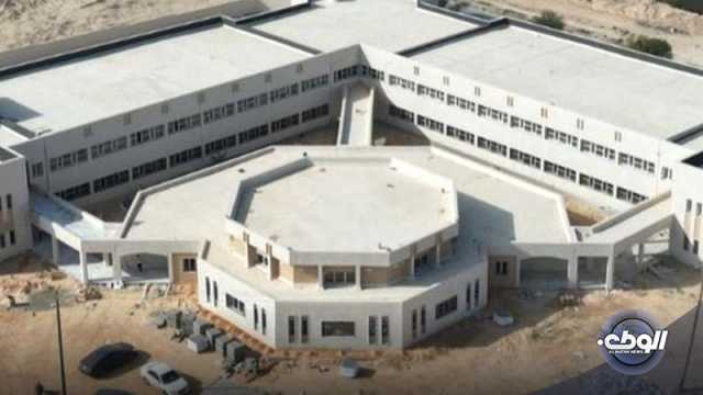 قرب الإنتهاء من أعمال إنشاء مدرسة نموذجية جديدة ببلدية صرمان