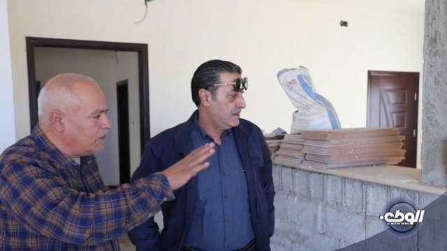 أمن بنغازي: إنجاز 70% من أعمال صيانة مركز شرطة قاريونس
