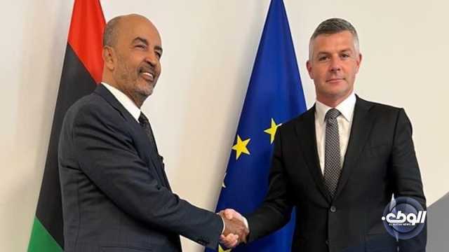 “الكوني” يدعو المجموعة البرلمانية الأوروبية للعلاقات مع المغرب العربي لزيارة ليبيا
