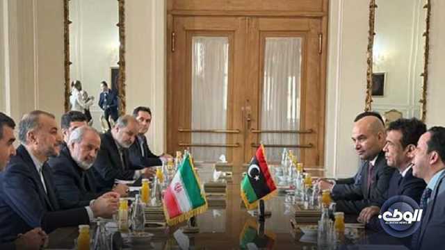 “أبوجناح” يبحث مع وزير الخارجية الإيراني التعاون في المجال الصحي بين الدولتين