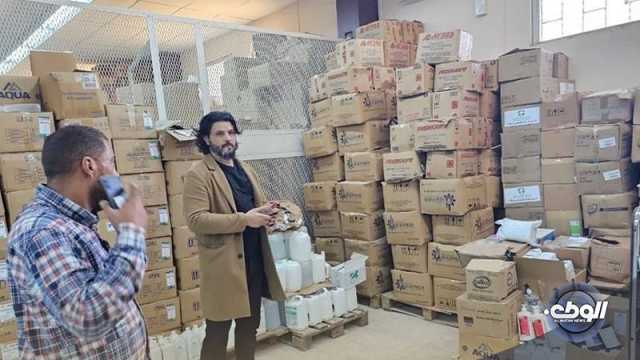 عضو لجنة الطوارئ بوزارة الصحة الليبية يتفقد مستشفى الوحدة في درنة