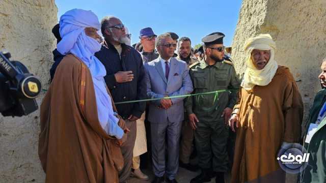 وزير السياحة بالحكومة الليبية يفتتح مهرجان غات السياحي الدولي في دورته الـ29