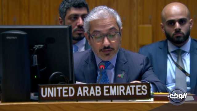 ممثل الإمارات: يجب أن تكون العملية السياسية هي الخيار الأول والوحيد لاستقرار ليبيا