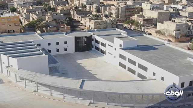 استكمال إنشاء مدرسة نموذجية داخل منطقة الليثي في بنغازي