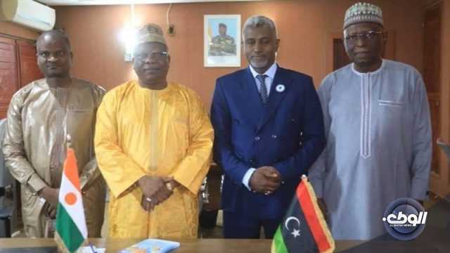 بحث ملفات أمنية واقتصادية بين وزراء ليبيا والنيجر