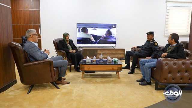 “الضاوي” يبحث سبل التعاون مع الثقافة الليبية