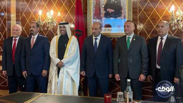 رئيس ديوان مجلس النواب الليبي يشارك في زيارة للمملكة المغربية