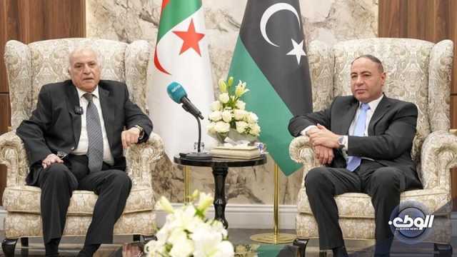 “الباعور” يبحث التعاون المشترك مع وزير الخارجية الجزائري