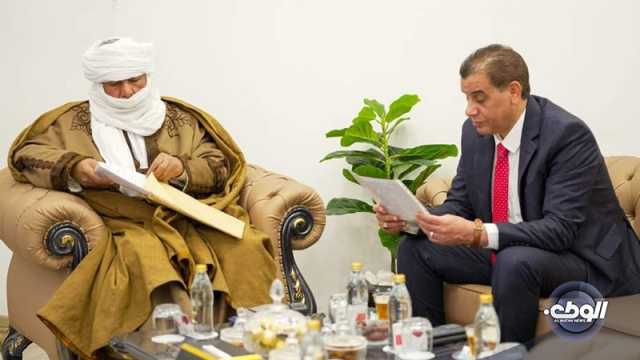 القطراني يؤكد على ضرورة دعم وتوفير احتياجات كل مكونات المجتمع الليبي