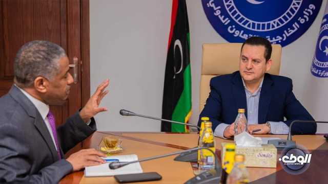 “الحويج” يؤكد على أهمية التعاون الثنائي بين ليبيا والسودان