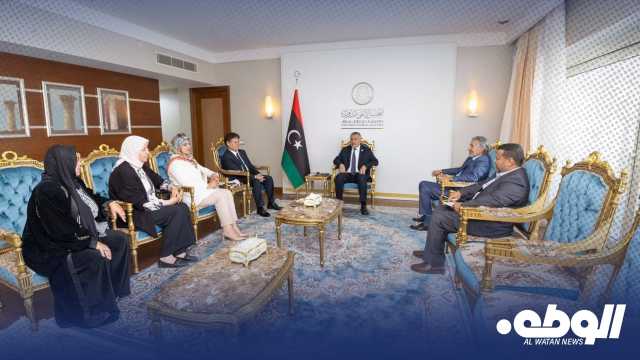 “تكالة” يلتقي أعضاء الجمعية الليبية للبحوث والدراسات المستقبلية