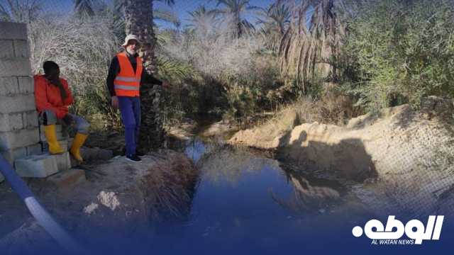 انحسار طفيف لمنسوب مياه زليتن الجوفية