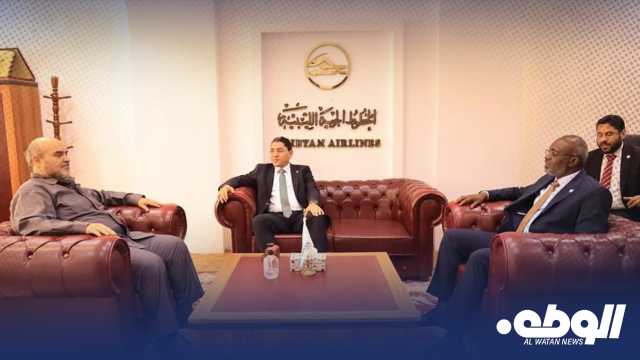 “أرحومة” يتابع مطالب موظفي شركة الخطوط الجوية العربية الليبية