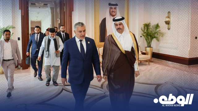 “تكالة” يبحث مع رئيس مجلس الشورى القطري تعزيز العلاقات بين البلدين