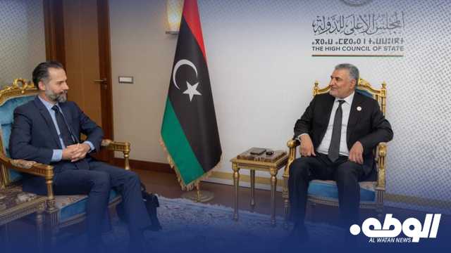 “تكالة” يستقبل سفير الجمهورية التركية لدى ليبيا