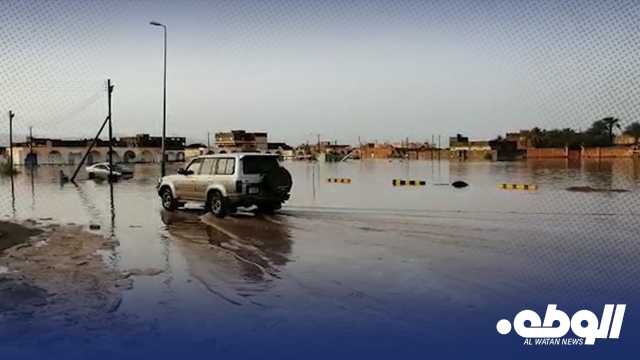 غرفة الطوارئ غات: قلق متزايد بسبب غزارة الأمطار