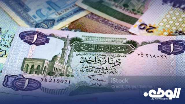 الدولار يرتفع أمام الدينار الليبي في السوق الموازية