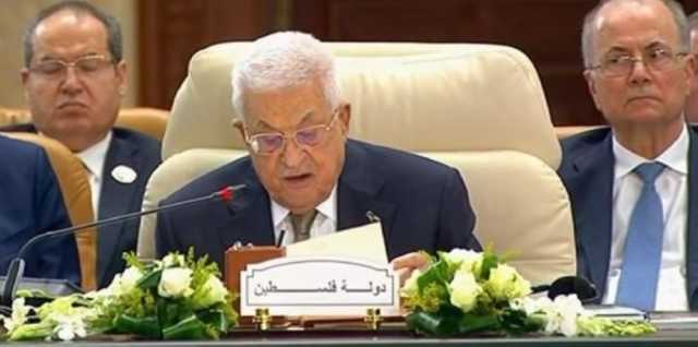 رئيس فلسطين: نرفض فرض واقع استيطاني استعماري في الضفة والقدس الشرقية