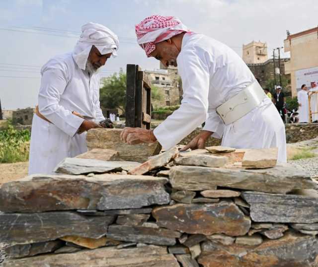 'البناء بالحجر' تراث وإبداع هندسي يعكس الهوية الثقافية للباحة