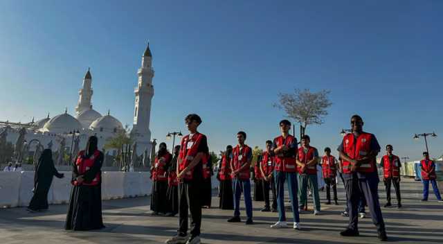 الهلال الأحمر يسعف مريض نوبة قلبية في مسجد قباء عبر 'مسار الجلطات'