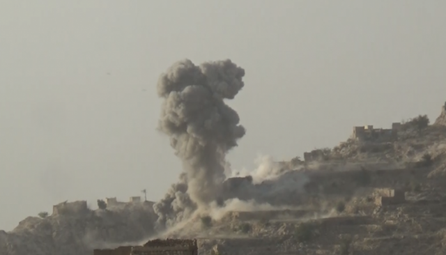 قصف سعودي جديد يستهدف القرى الحدودية في صعدة