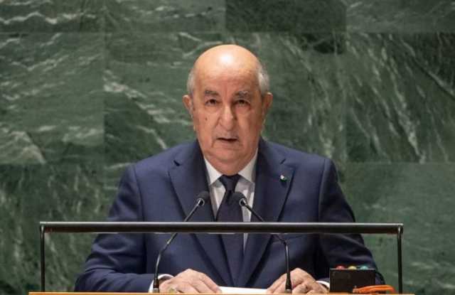 الرئيس الجزائري يطلب العضوية الكاملة لفلسطين في الأمم المتحدة