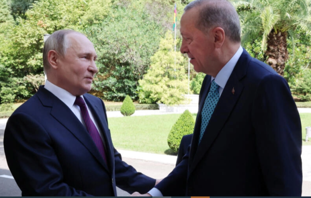 لقاء يجمع بوتين بأردوغان في سوتشي لإحياء اتفاق تصدير الحبوب الأوكرانية