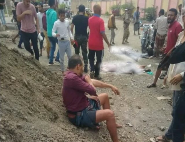 مقتل وإصابة سبعة أشخاص بانفجار قنبلة في مدينة تعز