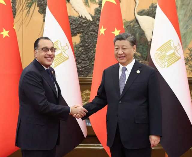 الرئيس الصيني لرئيس وزراء مصر: المهمة الأكثر إلحاحاً الآن هي وقف الحرب في غزة