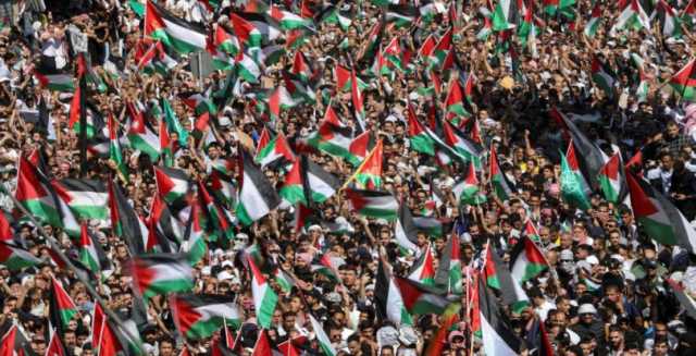شاهد: مسيرات حاشدة في الأردن تضامناً مع غزة والآلاف يزحفون نحو الحدود مع فلسطين (فيديو)